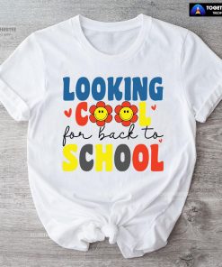 Looking Cool For Back To School Smiling Flower Heart T-Shirt