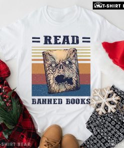 Read Banned Books Necronomicon Evil Dead Vintage T-Shirt