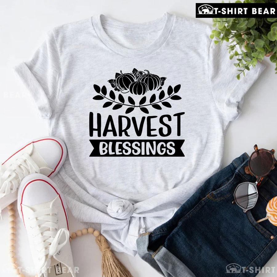 Harvest Blessings Pumpkin T-Shirt Harvest Blessings Pumpkin T-Shirt