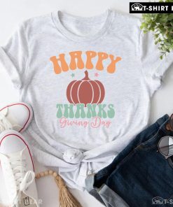 Happy Thanksgiving Day Pumpkin T-shirt
