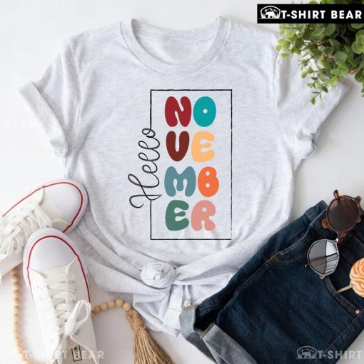 Hello November Thanksgiving T-Shirt