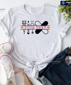 Customized Nurse Syringe Medical Thermometer Stethoscope T-Shirt