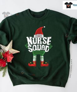 Nurse Squad Christmas Elf Sweatshirt