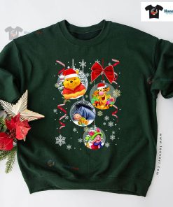 Winnie-the-Pooh Tigger Eeyore Piglet Christmas Ornament Sweatshirt