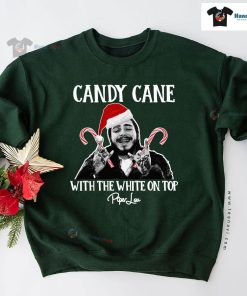 Candy Cane With The White On Top Post Malone Christmas Sweatshirt