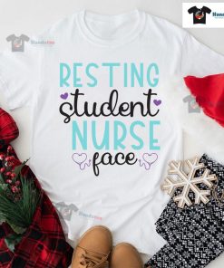 Resting Student Nurse Face T-Shirt