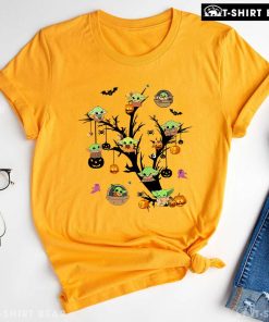 The Mandalorian Baby Yoda Tree Halloween T-Shirt