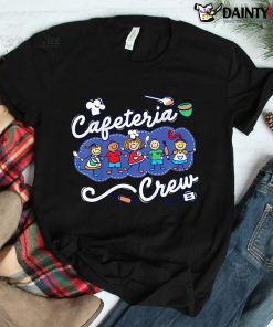 Cafeteria Crew Drawing Kindergarten School Lunch Lady Squad Shirt