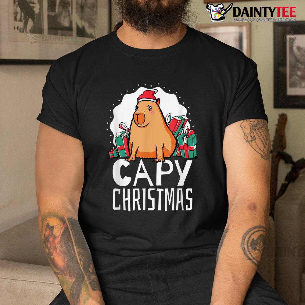 Capy Christmas Capybara Shirt Capy Christmas Capybara Shirt