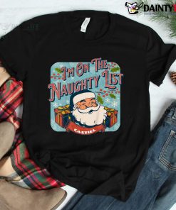 Castiel Christmas Naughty List Shirt