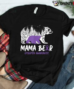 For Purple Ribbon Warrior And Supporters Epilepsy Awareness Shirt