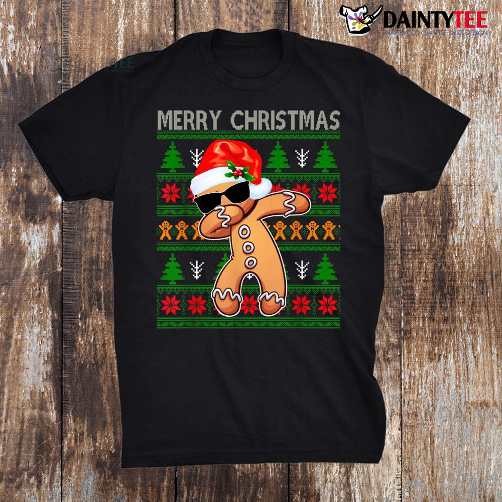 Ugly Merry Gifts Woman Christmas Dabbing Ginger Santa Xmas Shirt Ugly Merry Gifts Woman Christmas Dabbing Ginger Santa Xmas Shirt