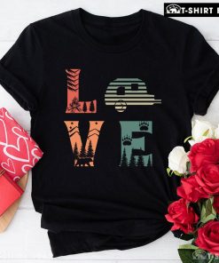 Love Campfire Camping Car Bear Camp Life T-Shirt