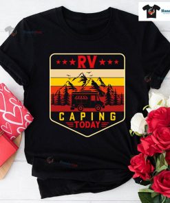 RP Caping Today Camping Car Vintage T-Shirt