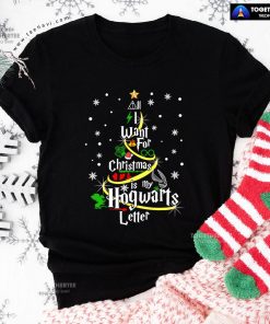 All I Want For Christmas Is My Hogwarts Letter Harry Potter T-Shirt