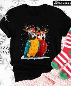 Parrots With Christmas Ornament T-Shirt