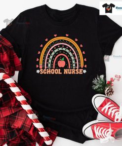 School Nurse Rainbow Future Nurse T-Shirt