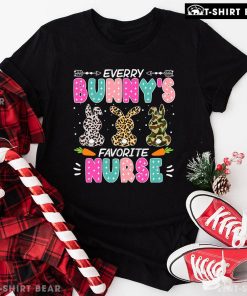 Every Bunny's Favorite Nurse Leopard T-Shirt