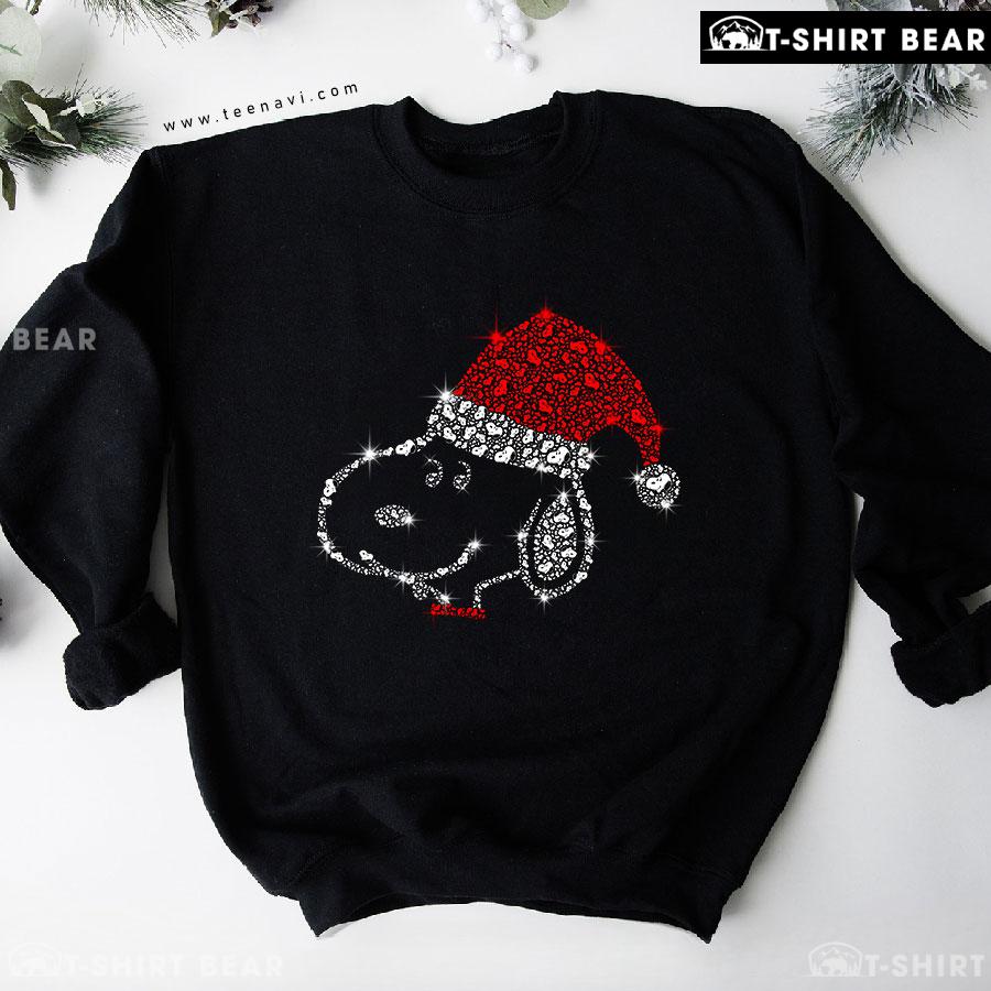 Peanuts Snoopy Santa Hat Christmas Sweatshirt Peanuts Snoopy Santa Hat Christmas Sweatshirt