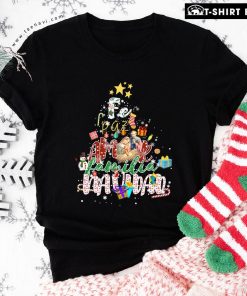 Fe Paz Amor Familia Navidad for Christmas T-Shirt