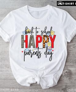 Back To School Happy Parents Day Cupcake Star Cloud T-Shirt