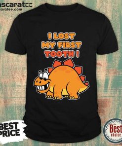 I Lost My First Tooth Cute Dinosaurs Shirt