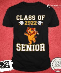 Lion Class Of 2022 Senior Shirt