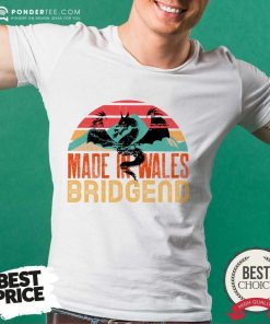 Made In Wales Bridgend Vintage Shirt