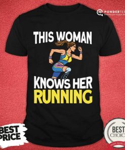 This Woman Knows Her Running Shirt