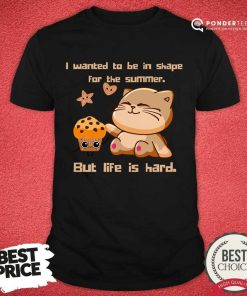 When You Want To Get In Shape For Summer But Life Is Hard Shirt