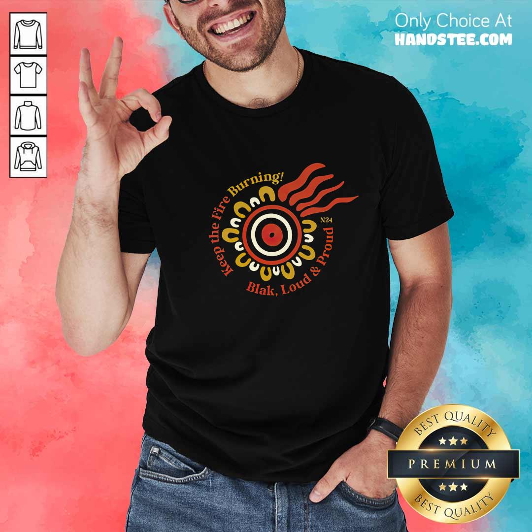 shirt Campfire Naidoc 2024 Keep The Fire Burning T-shirt