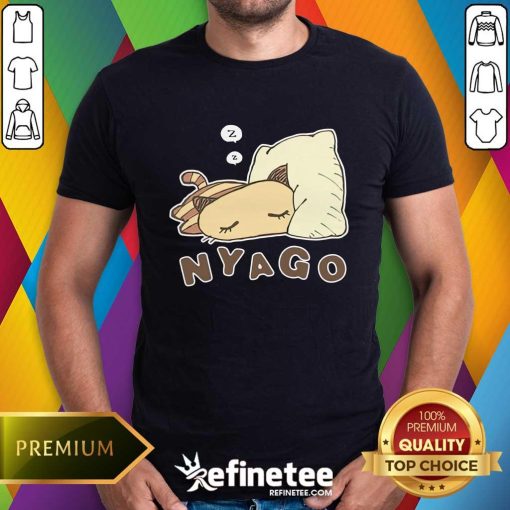 Cute Nyago Sleeping T-shirt