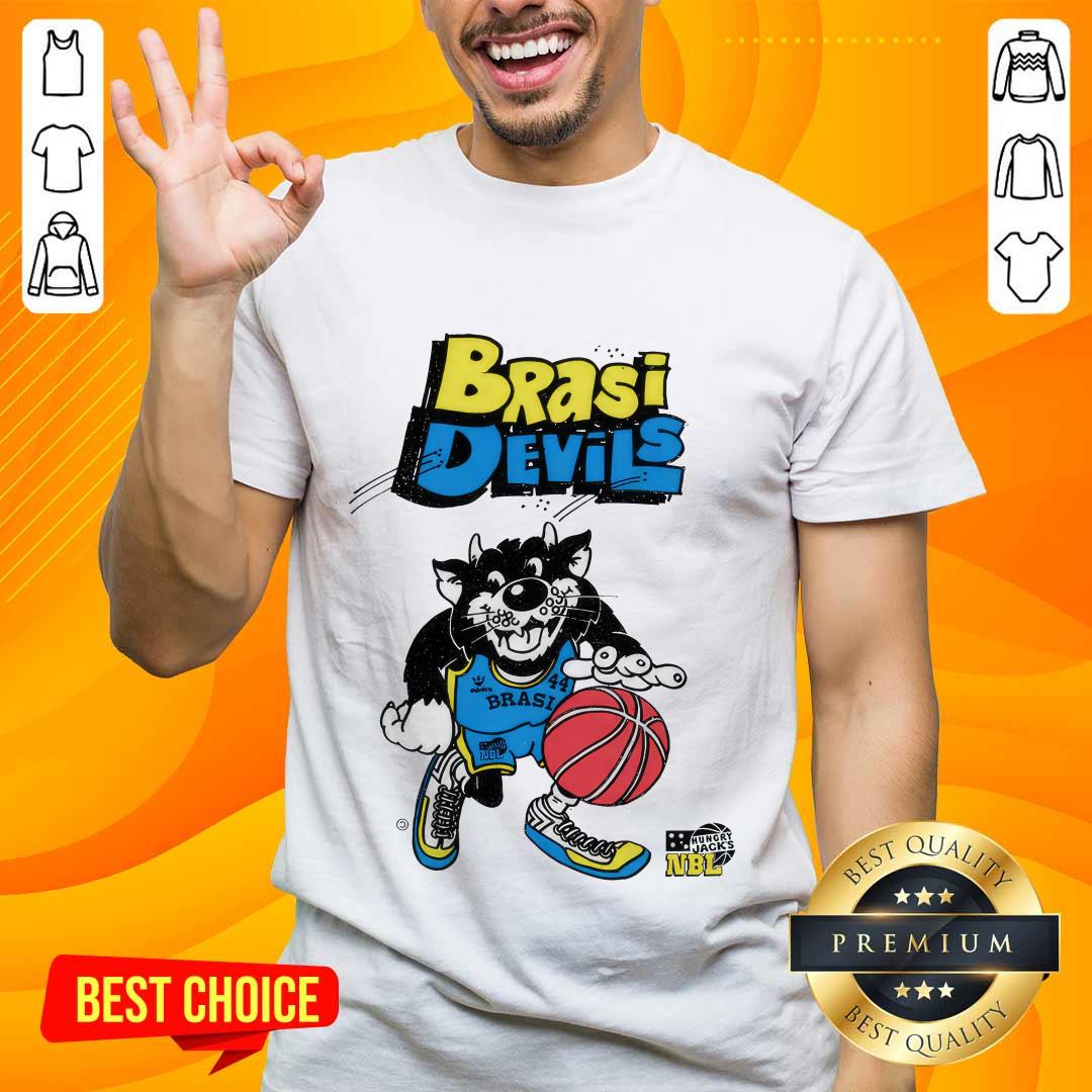 shirt Brasi Devils Slam Dunk Basketball T-shirt