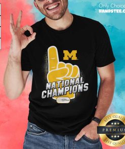 Michigan Wolverines College Football Playoff 2023 National Champions Shirt