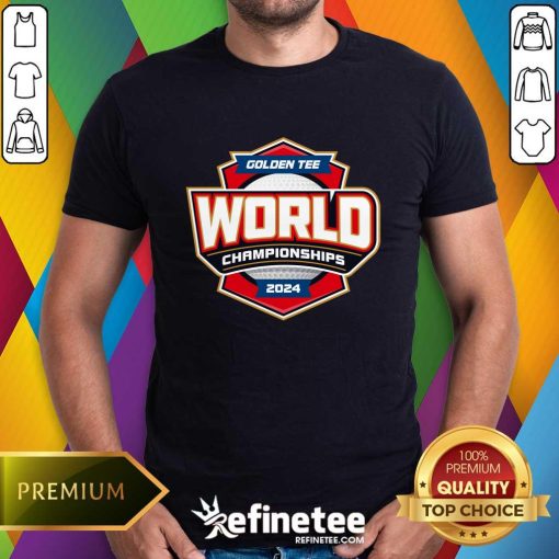 Golden Tee World Championships 2024 Logo T-shirt