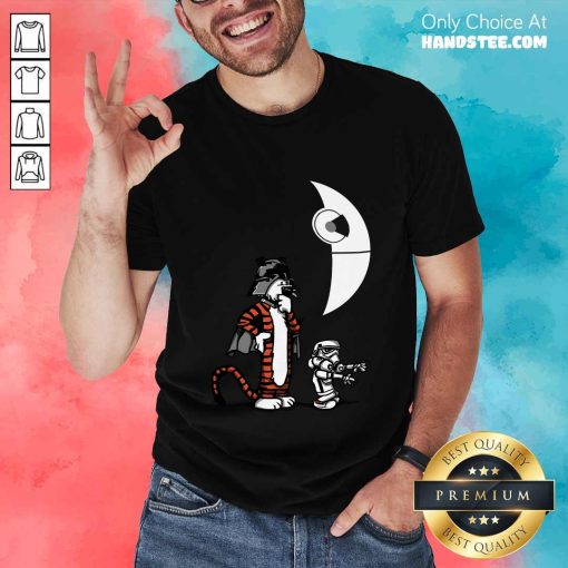 Darth Hobbes And Calvin Trooper T-shirt
