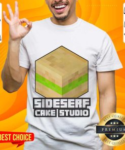Cakecraft Minecraft Sideserf Cake Studio T-shirt