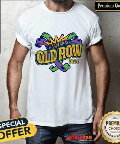 Fat Tuesday Pockey Mardi Gras Old Row 2024 T-shirt