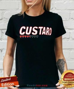 Awesome Custard Hearts ladies-tee