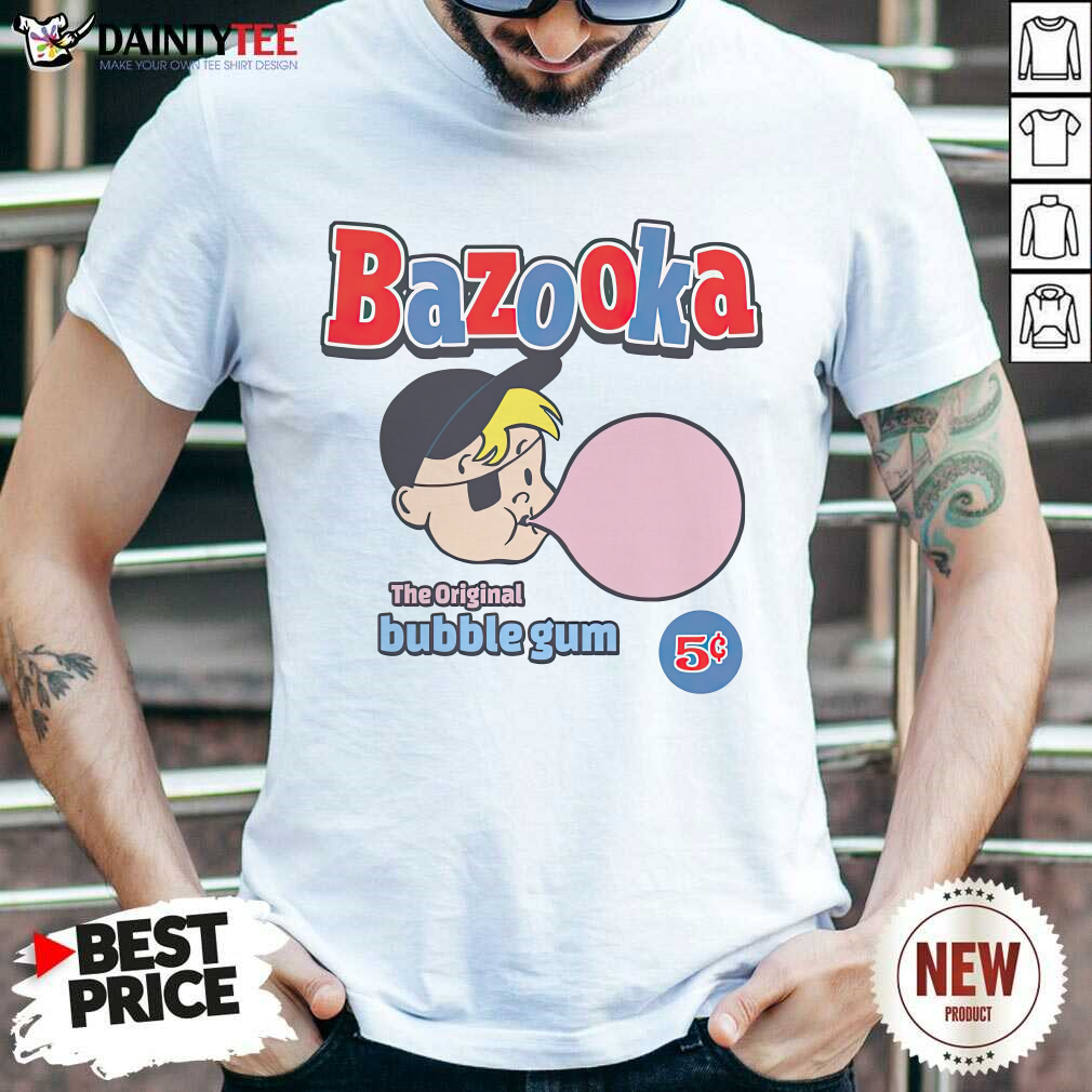 shirt Bazooka The Original Bubble Gum Shirt