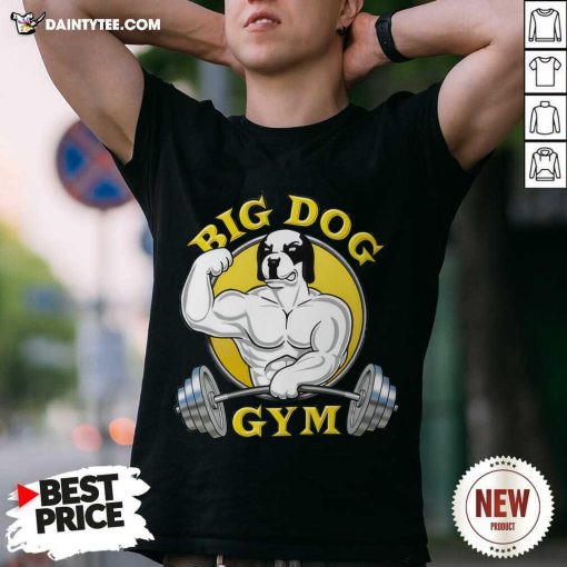 Big Dog Gym Performance Crew Shirt