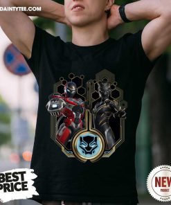 Black Panther With Ironheart T-Shirt