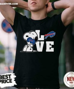 Snoopy Love Buffalo Bills T-Shirt