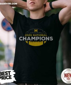 2023 National Champions University of Michigan Football Michigan Wolverines Shirt
