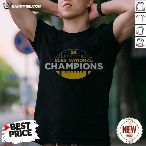 2023 National Champions University of Michigan Football Michigan Wolverines Shirt