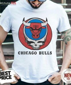 Chicago Bulls x Grateful Dead Logo Shirt