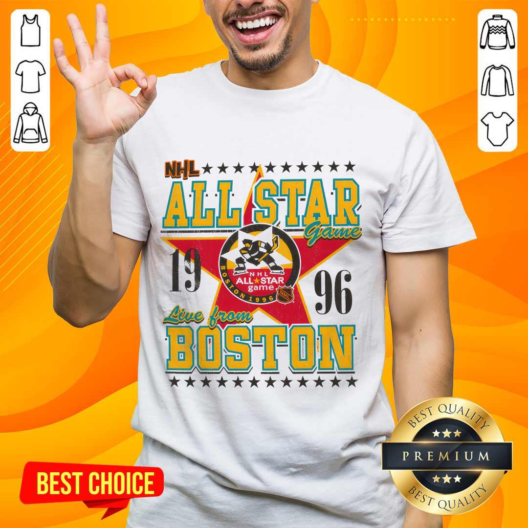 shirt Boston Bruins NHL All Star 1996 T-shirt