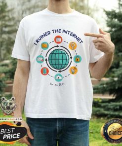 I Ruined the Internet I'm An Seo Organic Tri-Blend T-shirt