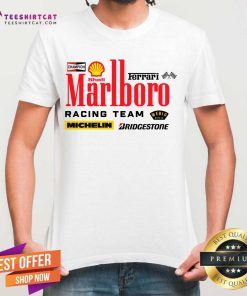 Marlboro Racing Ferrari Shell Michelin Ridgestone Racing Champion T-shirt