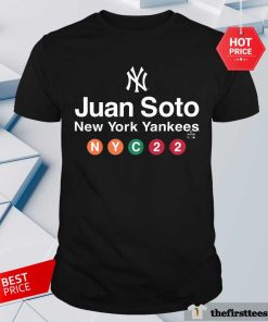Juan Soto New York Yankees Player '47 Franklin T-shirt